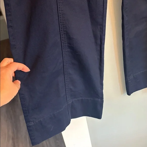 Loft wide leg cargo trouser pants business casual relaxed streetwear academia - Picture 4 of 9